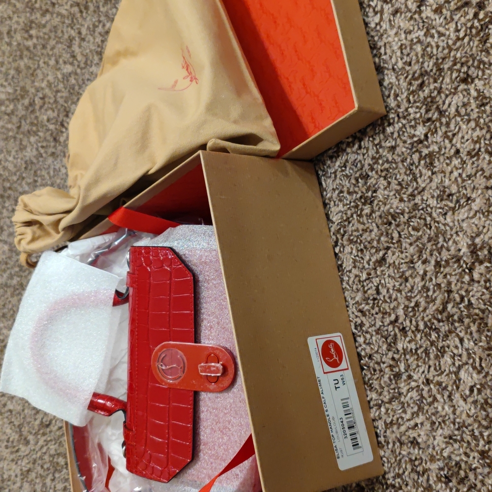 Elisa top handle calf bag